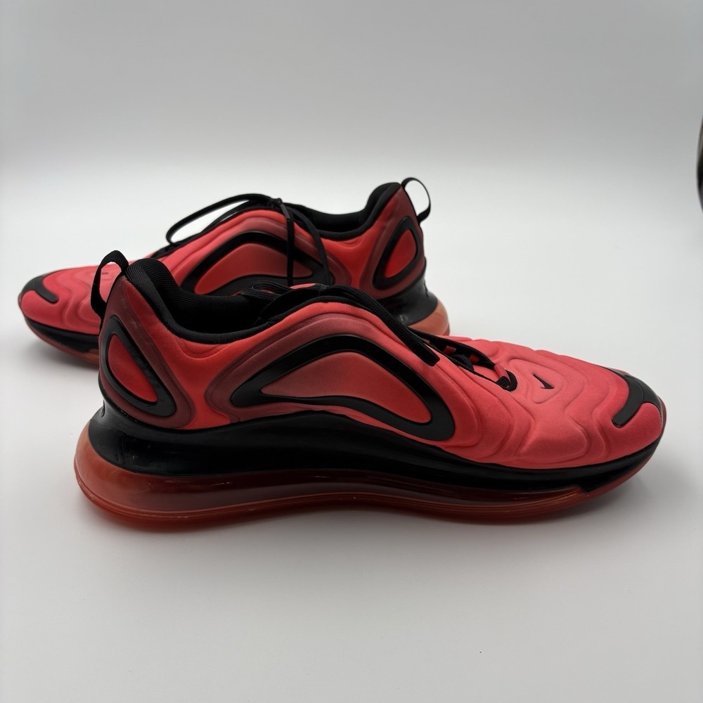 Nike Air‎ Max 720 Size 13 Mesh Bright Crimson Red Black Sneaker AO2924-600 Men